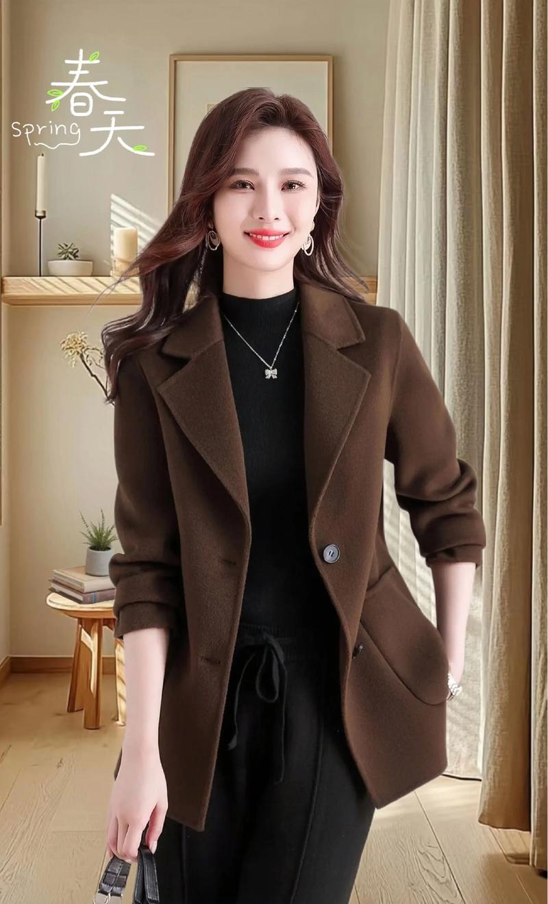 冬季毛呢外套怎么搭配图片