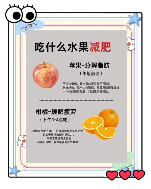 腹部减肥吃什么水果