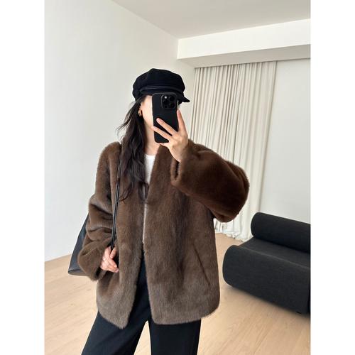 貂绒怎么搭配好看图片大全