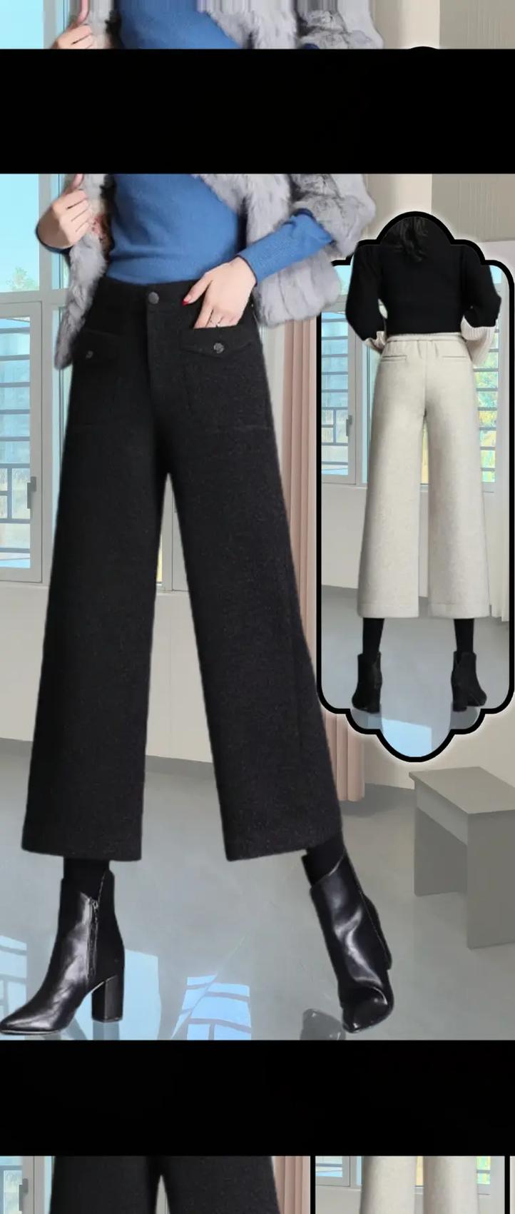 八分裤裤冬天怎么搭配