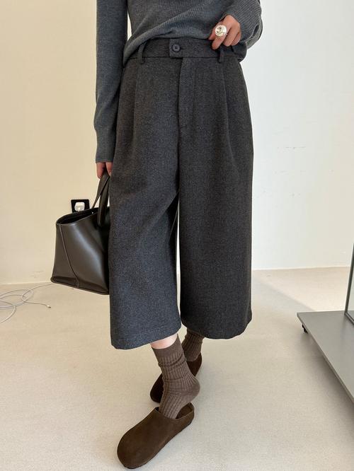 八分裤裤冬天怎么搭配