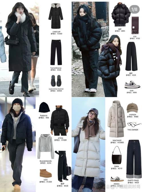 明星冬天怎么搭配图片