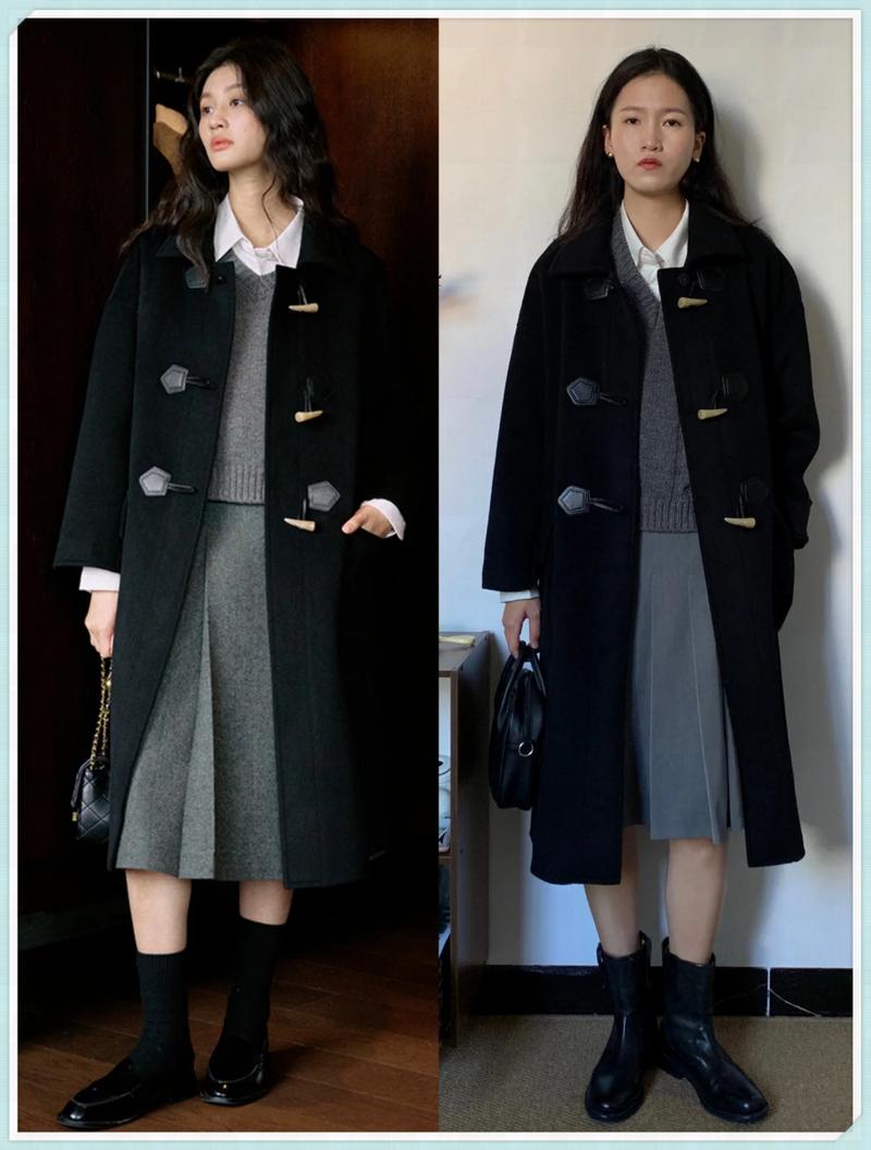 呢大衣内搭怎么搭配