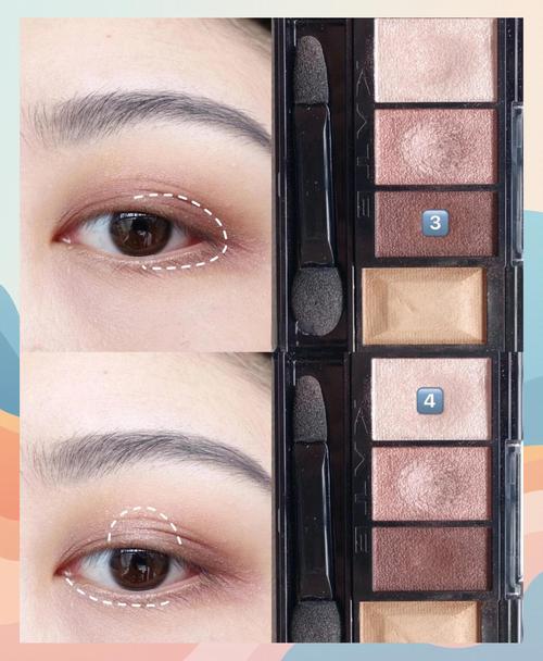 大地色眼影要怎么搭配