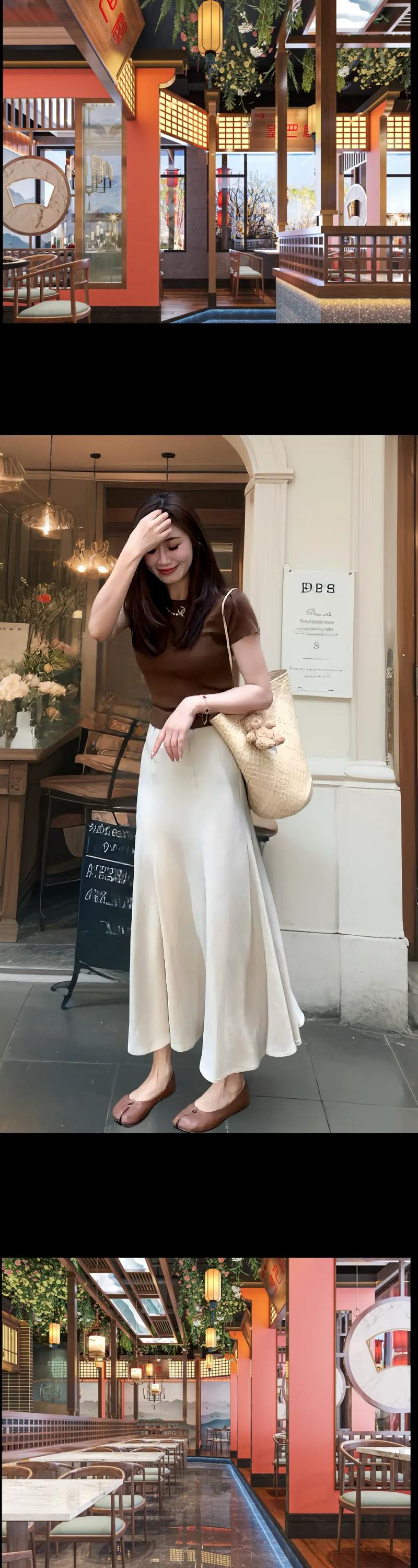 穿包裙上衣怎么搭配图片欣赏