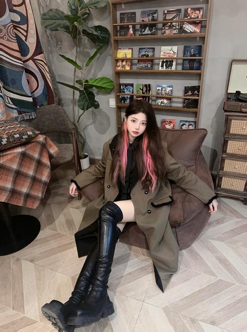 超长过膝靴子怎么搭配