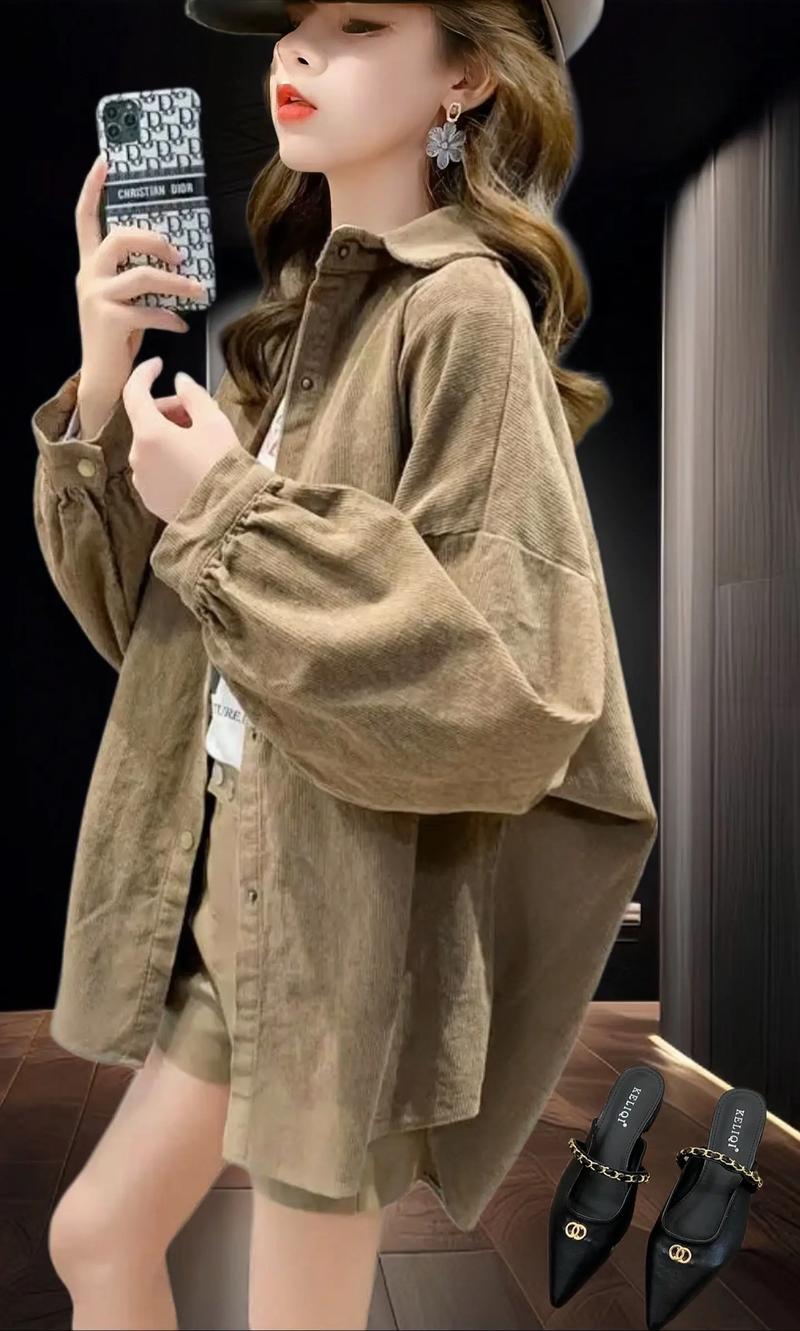 长袖中款上衣怎么搭配