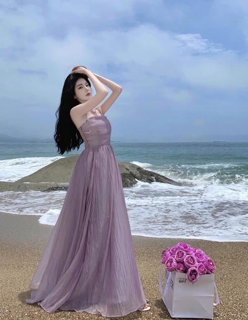 长纱衫裙怎么搭配图片欣赏