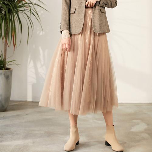 长纱衫裙怎么搭配图片欣赏