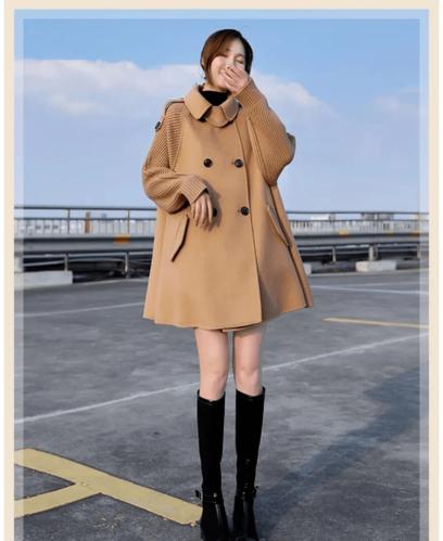 中款a字外套怎么搭配