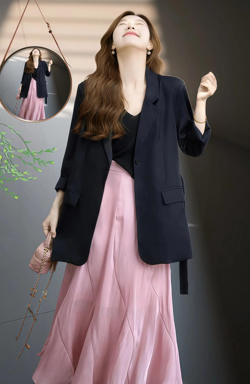 西装外面穿什么外套