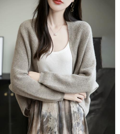 羊毛披肩怎么搭配好看吗