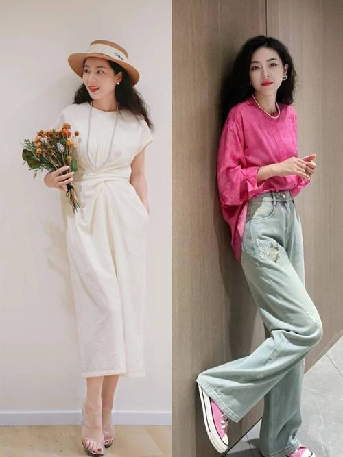 休闲白色长裙怎么搭配鞋子好看