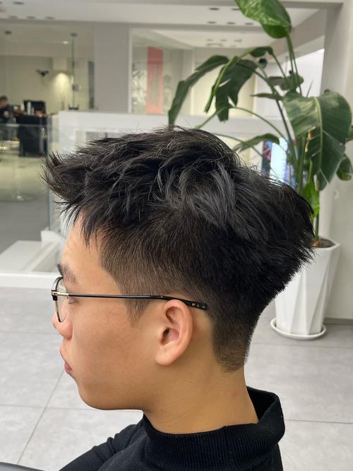 男生自然卷适合什么发型