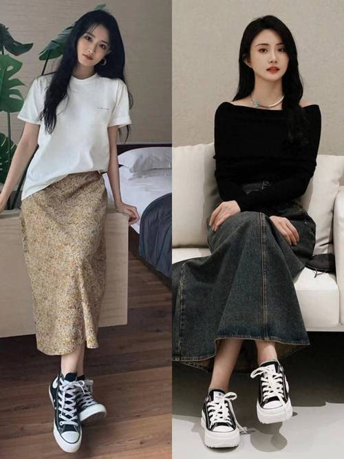 鞋子和裙子怎么搭配衣服好看