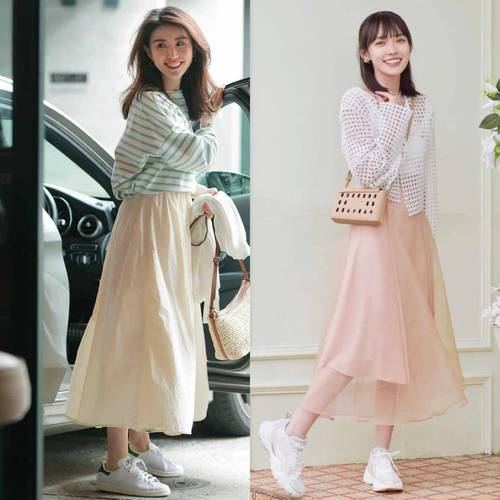 鞋子和裙子怎么搭配衣服好看