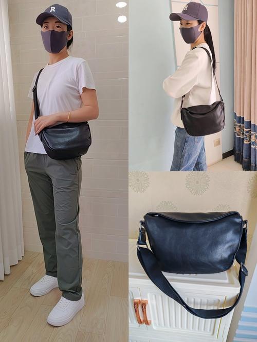 斜挎包带短怎么搭配