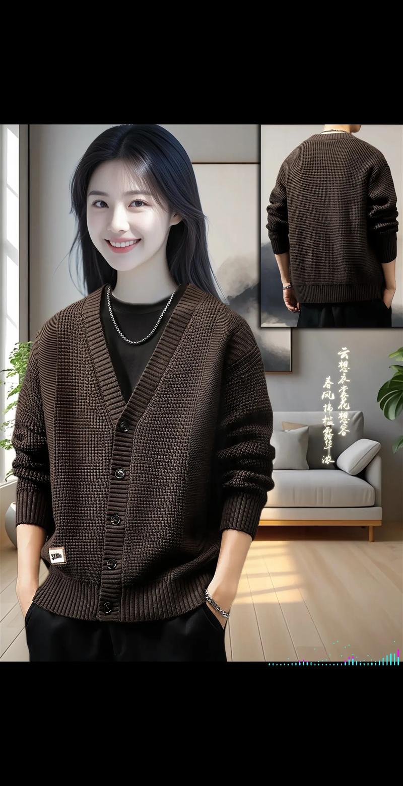 双v领毛衣怎么搭配图片