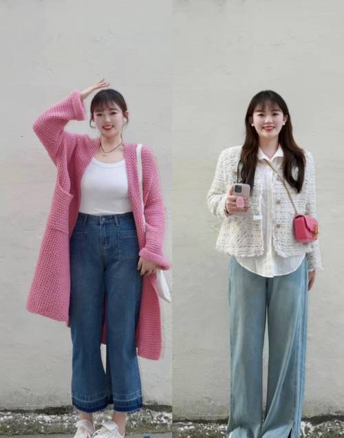 上衣胖了怎么搭配衣服图片欣赏