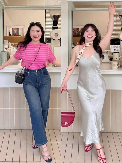 人胖胸大怎么搭配衣服