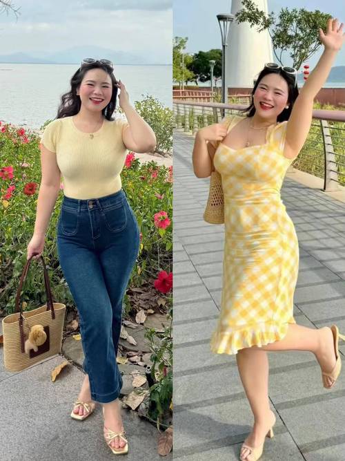 人胖胸大怎么搭配衣服