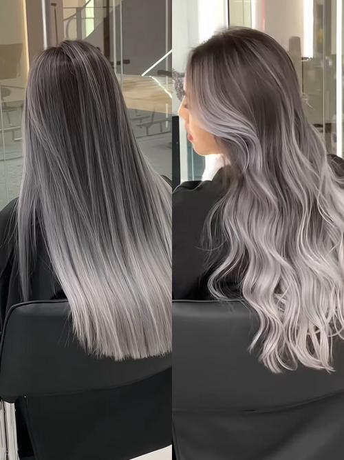 染银色头发怎么搭配衣服好看