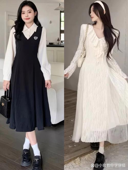 裙子大了怎么搭配衣服图片欣赏