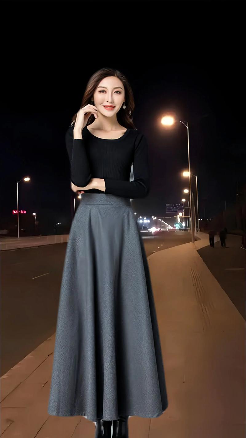 裙子大了怎么搭配衣服图片大全