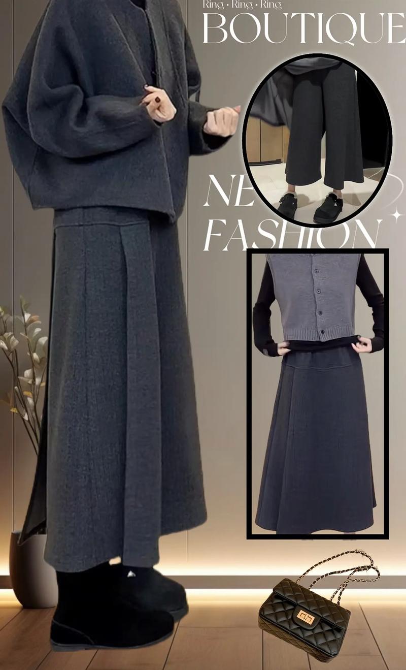 秋季裤裙怎么搭配衣服好看