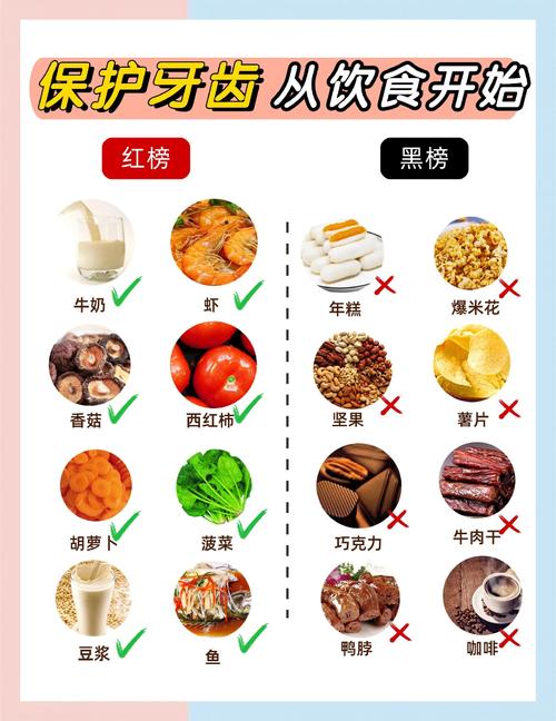 什么食物对牙齿好