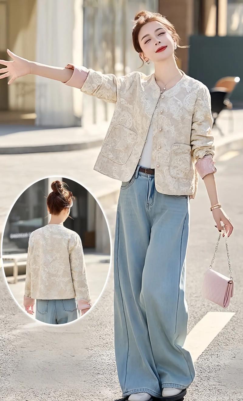 女休闲秋装上衣外套怎么搭配