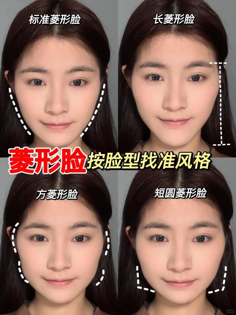 菱形脸是什么样的