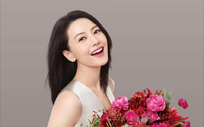 高圆圆最新广告护肤品