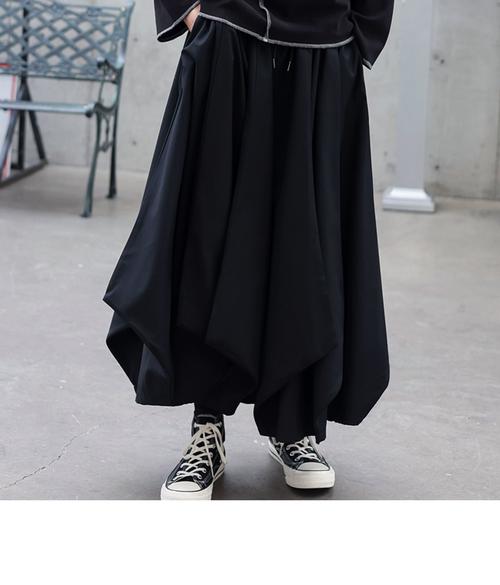 男裙裤怎么搭配上衣图片