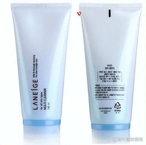 兰芝洗面奶最新包装