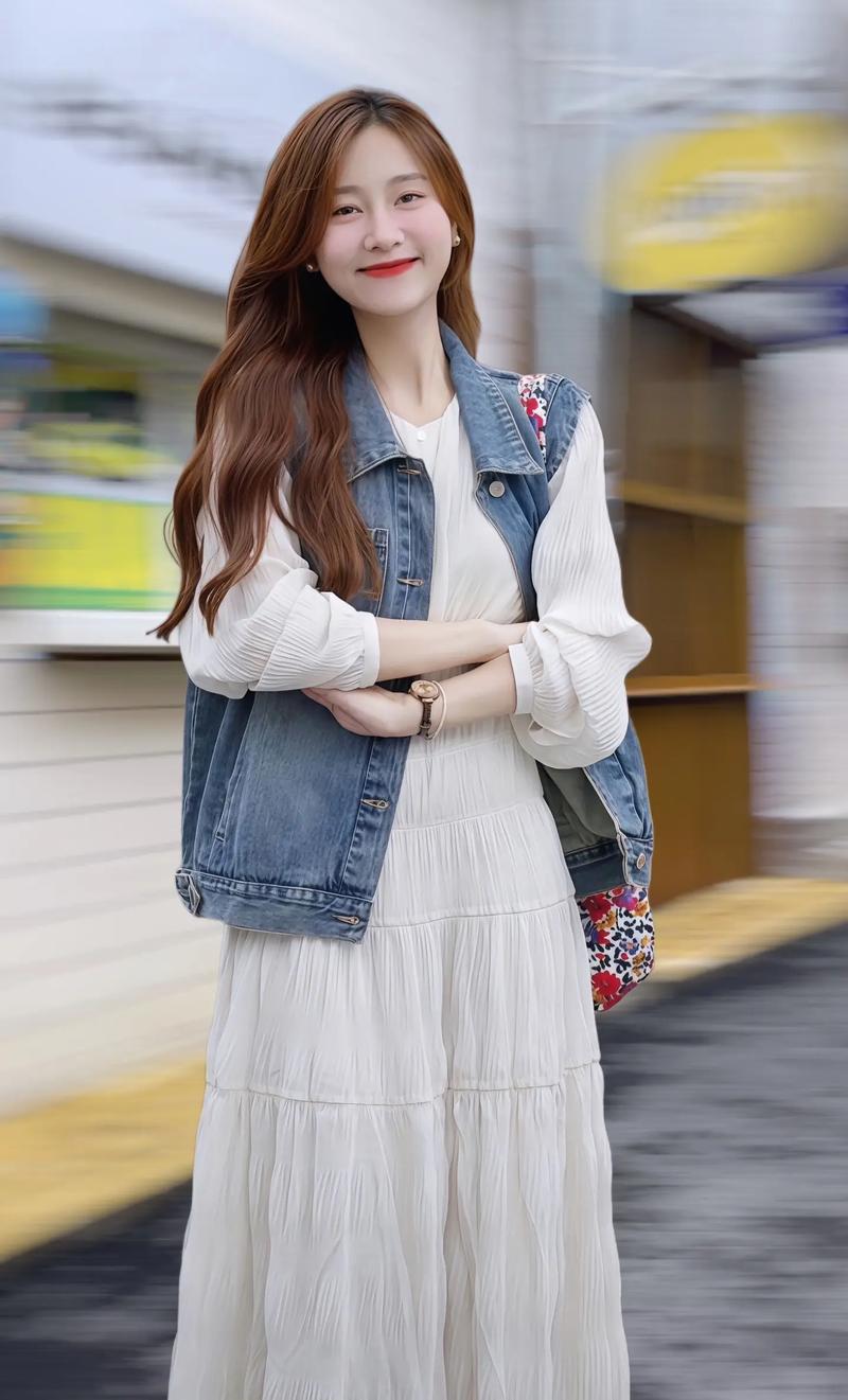 马夹裙怎么搭配鞋