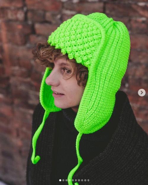 绿颜色帽子怎么搭配图片