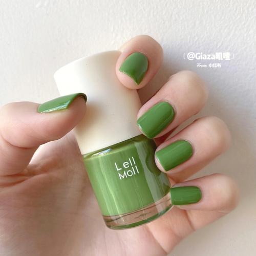 绿色甲油怎么搭配图片大全