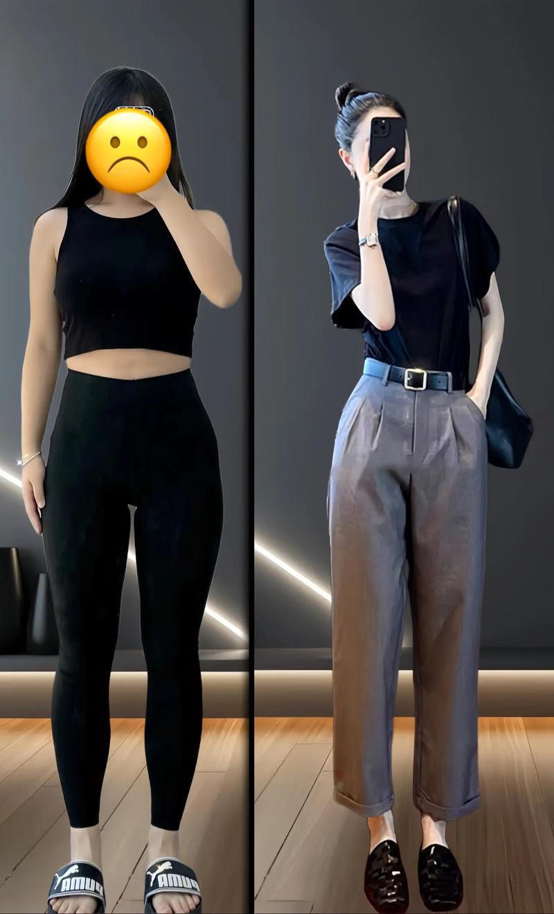 西装裤怎么搭配衣服好看图片欣赏