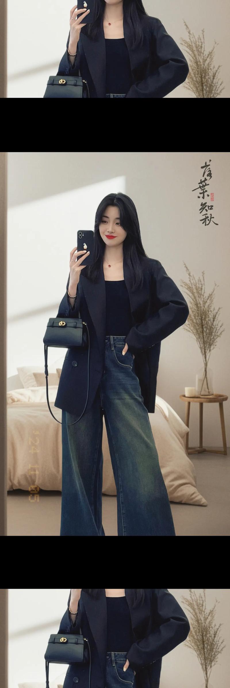 西装裤怎么搭配衣服好看图片