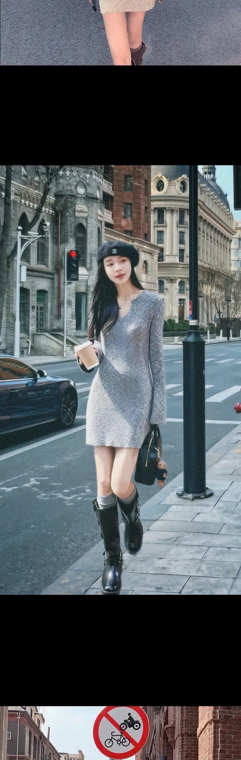 臀大长裙怎么搭配什么外套好看