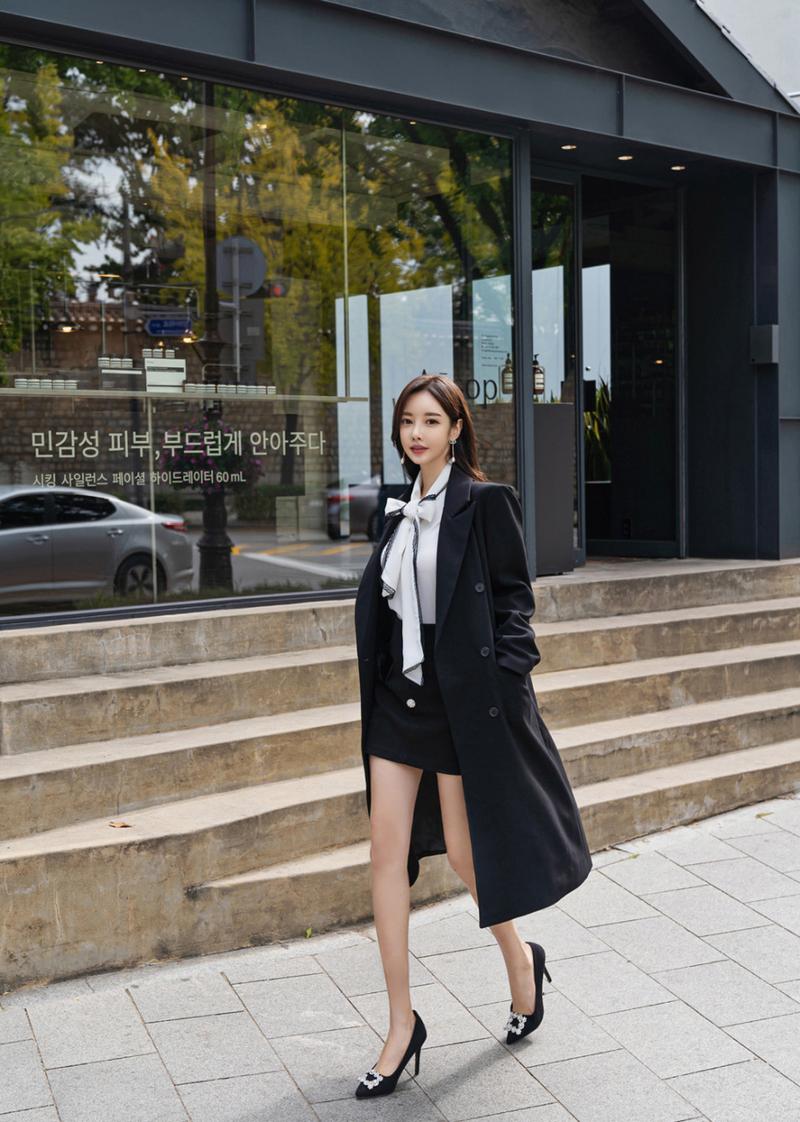 臀大长裙怎么搭配什么外套好看