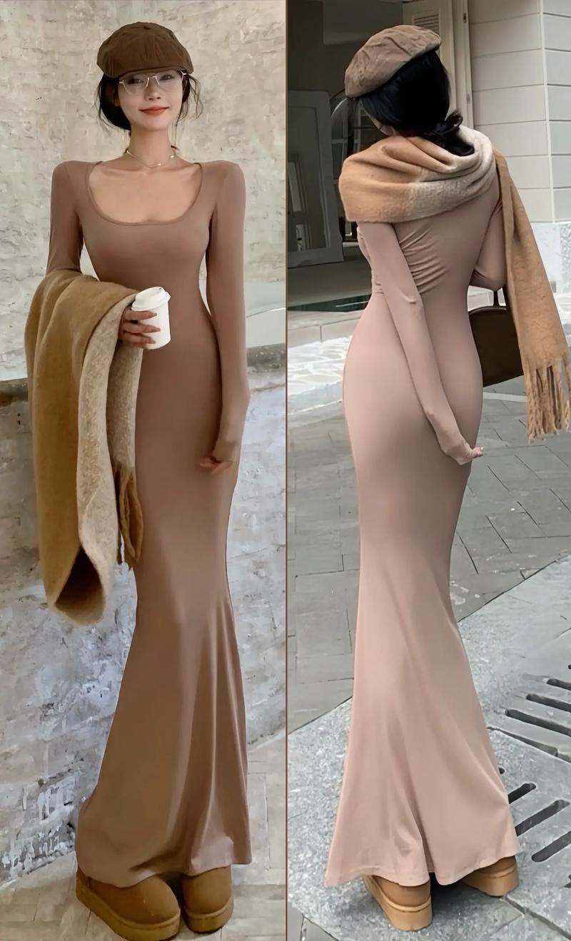 臀大长裙怎么搭配