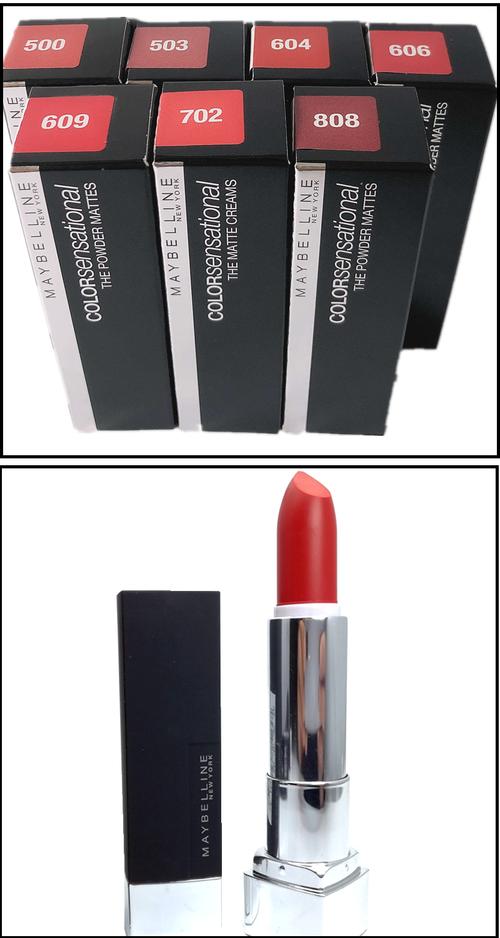 美宝莲口红最新款