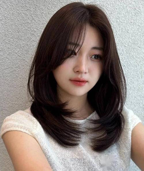 椭圆脸适合什么刘海