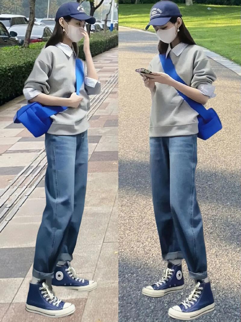 卫衣牛仔衬衫怎么搭配什么裤子