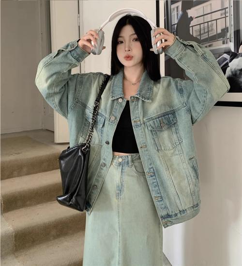 胖子穿牛仔外套怎么搭配图片