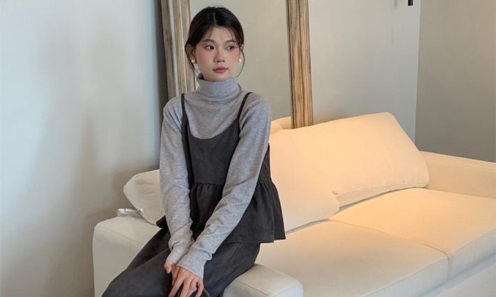 吊带冬天怎么搭配外套