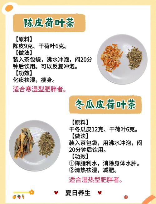 减肥茶需要什么配料