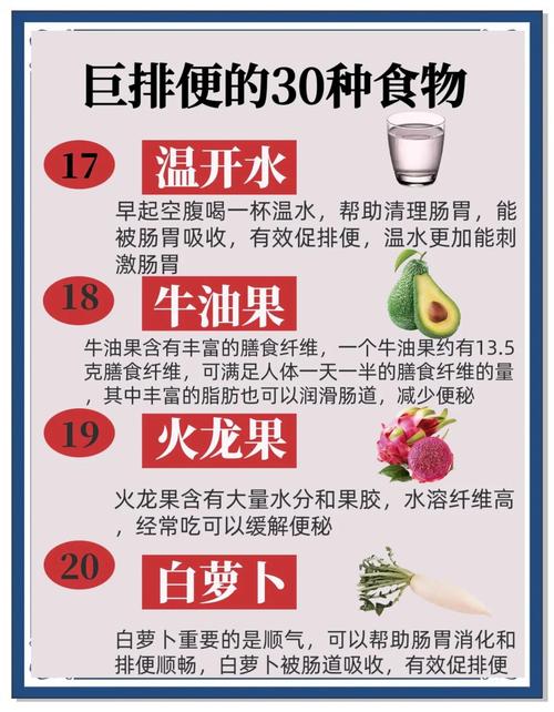 吃什么排宿便快